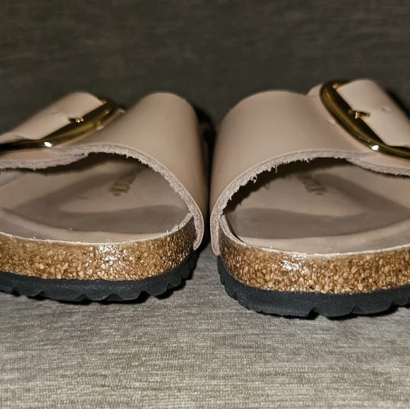 NEW Madrid leather buckle easy sandals - Picture 6 of 13